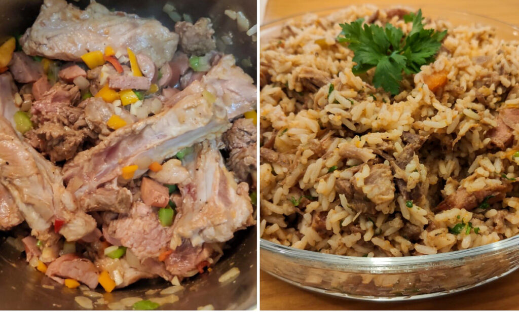 Arroz De Costelinha De Porco Da Fazenda Direto Pra Sua Mesa