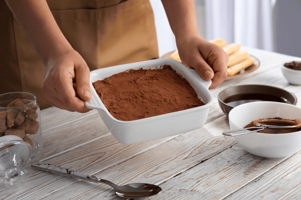 Torta alemã com nata