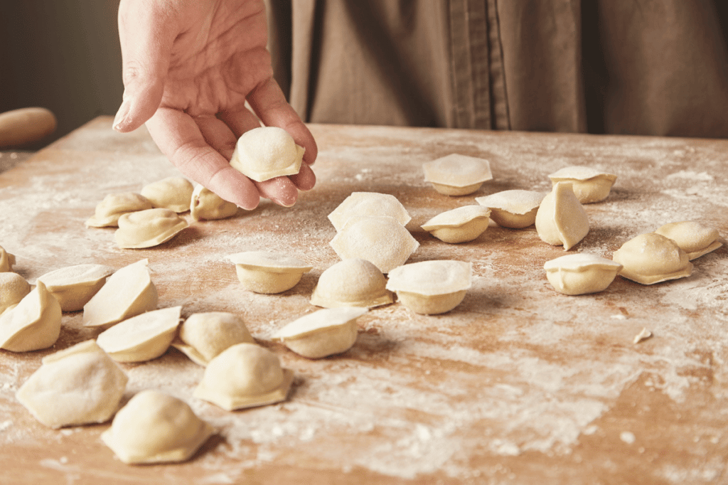 tortellini de abóbora