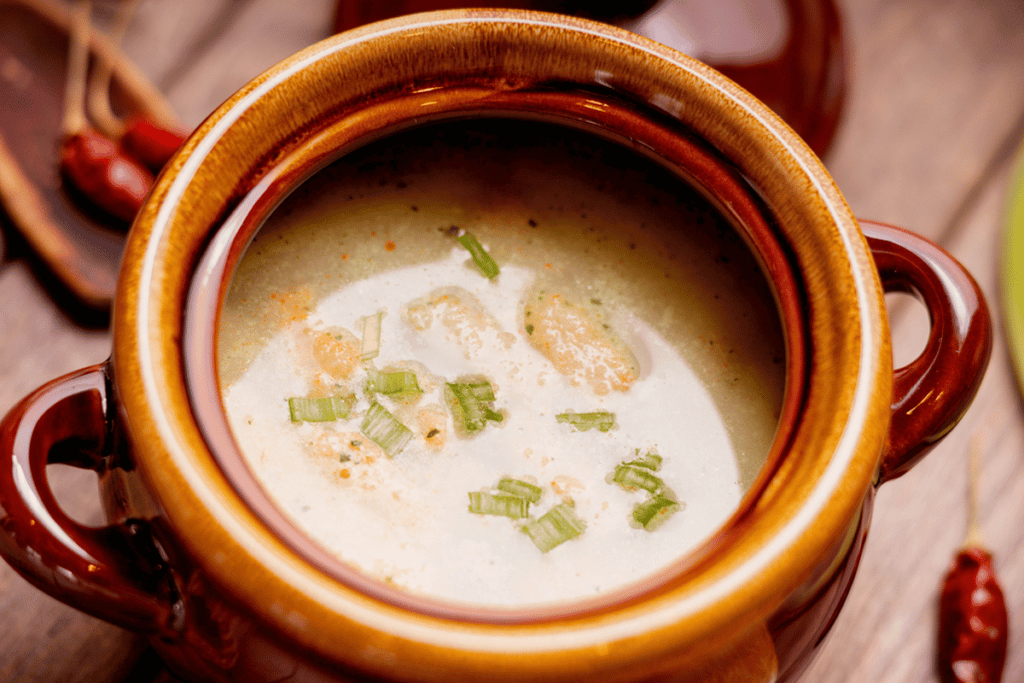 Receita de sopa de camarão